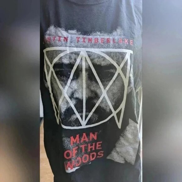 Justin Timberlake Man Of The Woods Tour Shirt X-Large (EUC) - Picture 4 of 9